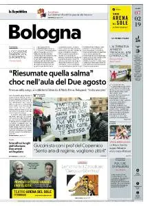 la Repubblica Bologna - 7 Febbraio 2019