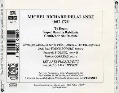 William Christie, Les Arts Florissants - Michel de Lalande: Te Deum & Grands Motets (1991)