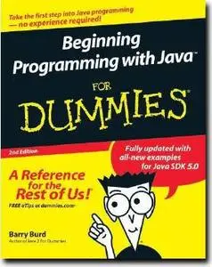 Beginning Programming with Java For Dummies  by  Barry Burd