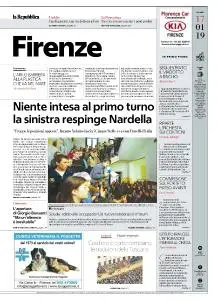 la Repubblica Firenze - 17 Gennaio 2019