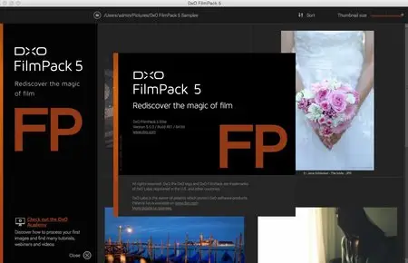 DxO FilmPack Elite 5.5.0 build 491 Multilingual Mac OS X