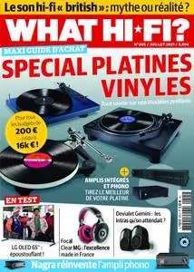 What Hifi France - juillet 2021