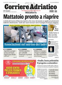 Corriere Adriatico Macerata - 11 Maggio 2024