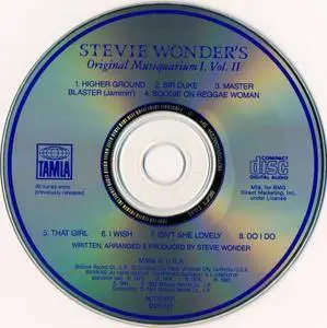 Stevie Wonder - Stevie Wonder's Original Musicquarium I, Vol. I & II (1984)
