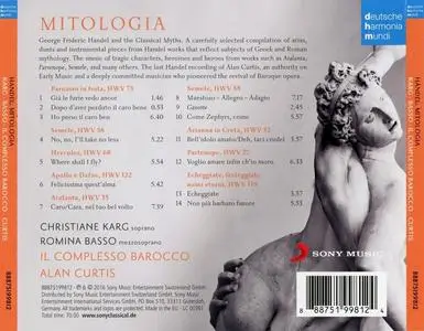 Alan Curtis, Il Complesso Barocco,Christiane Karg, Romina Basso - Mitologia: Handel Arias & Duets (2016)