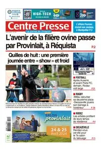 Centre Presse Aveyron - 22 Avril 2024