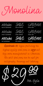 Monolina Font Family