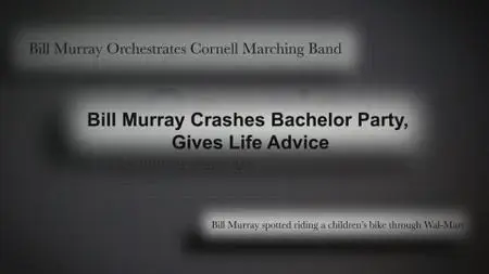 The Bill Murray Stories: Life Lessons Learned from a Mythical Man (2018)