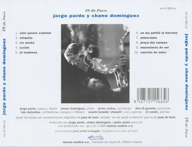 Jorge Pardo & Chano Dominguez - 10 de Paco (1995) {Nuevos Medios}