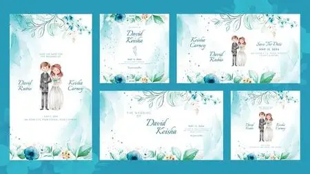 Forever Wedding Invitation 51858084