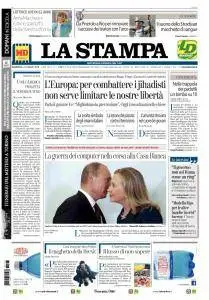 La Stampa - 31 Luglio 2016