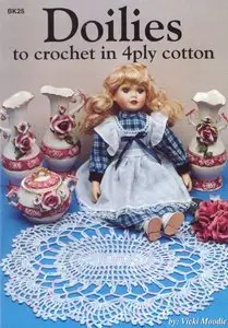 Doilies To Crochet In 4Ply Cotton