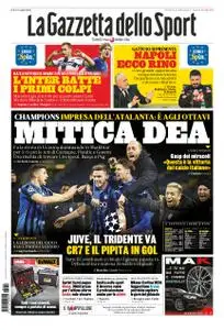 La Gazzetta dello Sport – 12 dicembre 2019