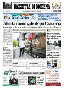 Gazzetta di Modena - 3 Agosto 2016