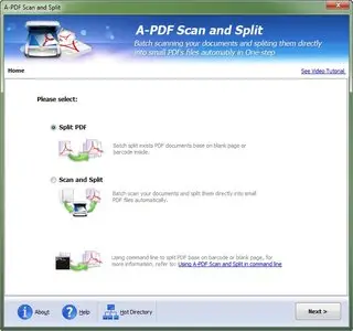 A-PDF Scan and Split 3.8.0