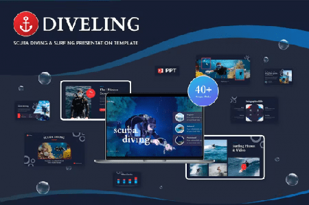 DIVELING - Scuba Diving Powerpoint Template