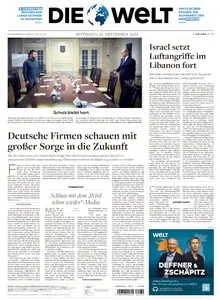 Die Welt - 25 September 2024