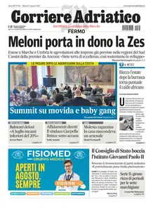 Corriere Adriatico Fermo - 5 Agosto 2025