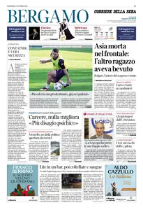 Corriere della Sera Bergamo - 14 Ottobre 2025