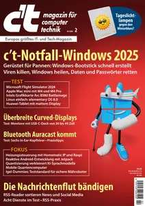 ct Magazin für Computertechnik - 09 Januar 2025