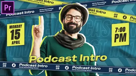 YouTube Podcast Opener MOGRT 57682310