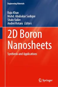 2D Boron Nanosheets: Synthesis and Applications