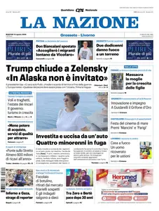La Nazione Grosseto Livorno - 12 Agosto 2025