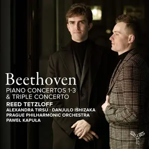 Reed Tetzloff - Beethoven Piano Concertos 1-3 & Triple Concerto (2025) [Official Digital Download 24/96]