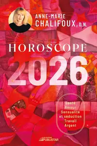Anne-Marie Chalifoux, "Horoscope 2026: Santé, amour, sensualité et séduction, travail, argent"