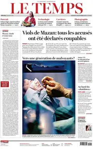 Le Temps - 20 Decembre 2024