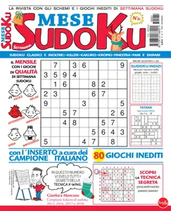 Settimana Sudoku Mese N.81 - Novembre 2025