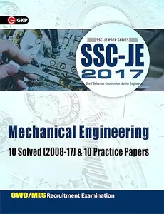 SSC JE Mechanical Engineering 10 Solved Papers & 10 Practice Papers