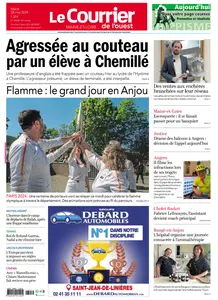 Le Courrier de l'Ouest Angers - 28 Mai 2024