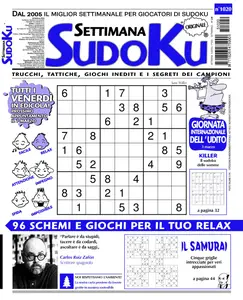 Settimana Sudoku N.1020 - 28 Febbraio 2025