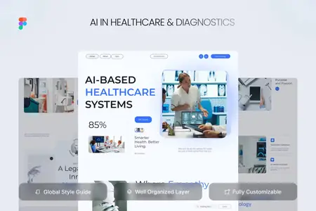 EE - AI in Healthcare & Diagnostics Landing Page Design H5BXQ5D