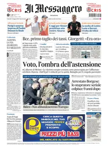 Il Messaggero Frosinone - 7 Giugno 2024