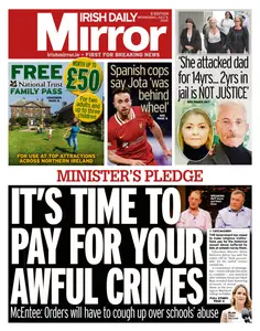 Irish Daily Mirror - 9 July 2025