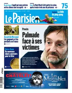 Le Parisien du Mercredi 20 Novembre 2024