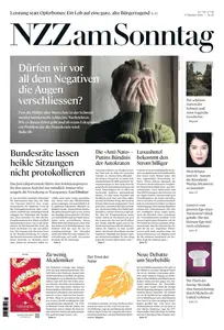 NZZ am Sonntag - 27 Oktober 2024