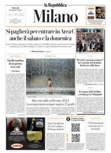 la Repubblica Milano - 13 Agosto 2024