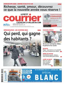 Le Petit Courrier L'Echo de la Vallée de Loir - 3 Janvier 2025