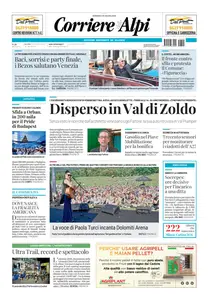Corriere delle Alpi - 29 Giugno 2025