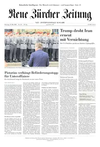 Neue Zürcher Zeitung International - 19 Mai 2026