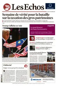 Les Echos du Lundi 27 Octobre 2025