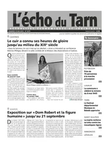 L'Echo du Tarn - 16 Mai 2025