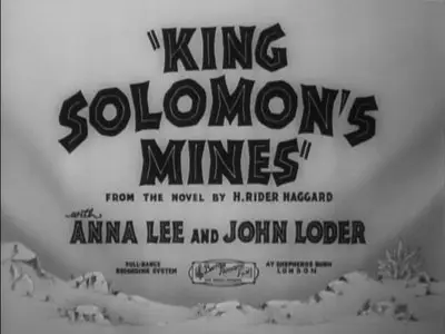 King Solomon's Mines (1937)