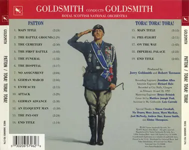 Jerry Goldsmith - Patton & Tora! Tora! Tora! (1970/1997) [Two Soundtracks On One CD]