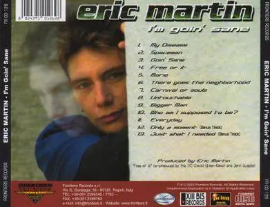 Eric Martin - I'm Goin' Sane (2002)