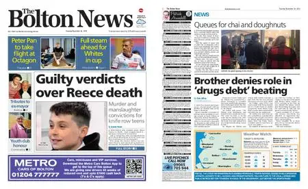 The Bolton News – November 16, 2021