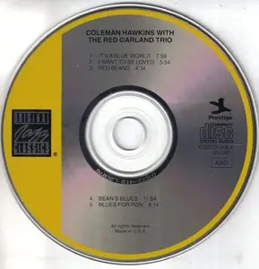 Coleman Hawkins - With The Red Garland Trio (1959) [Remastered 1989]